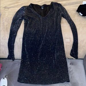 Sparkle mini dress